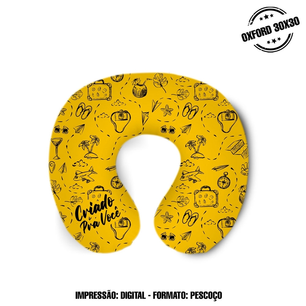 Almofada de Pescoço Oxford