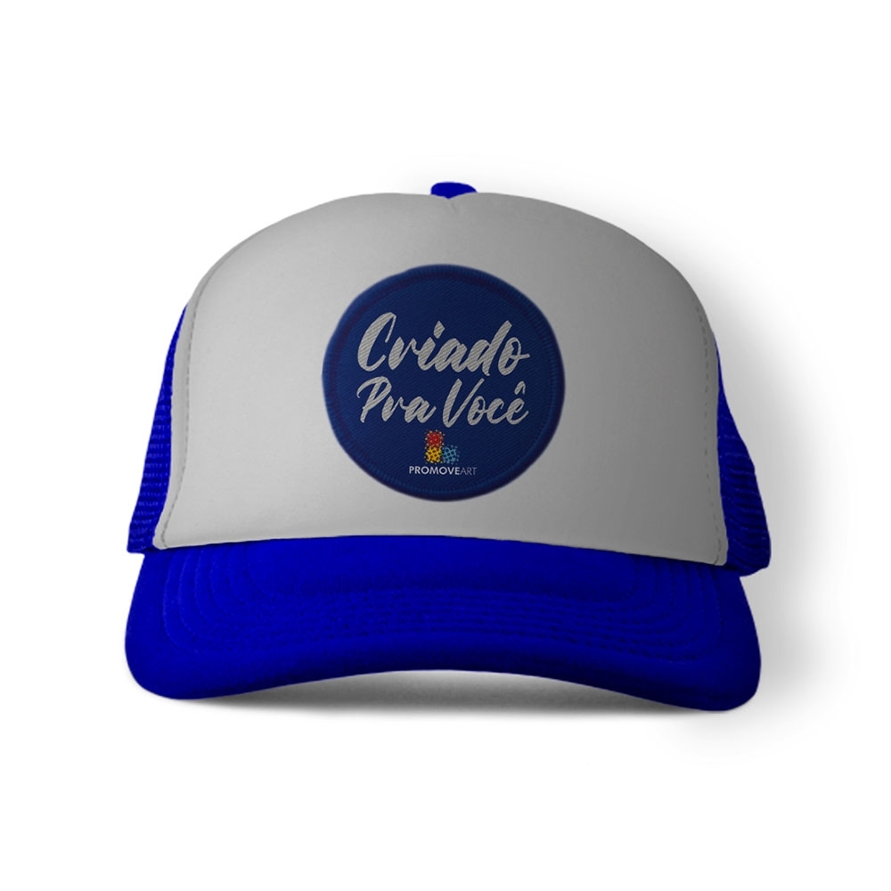Boné Trucker - 2 Bordados-84334