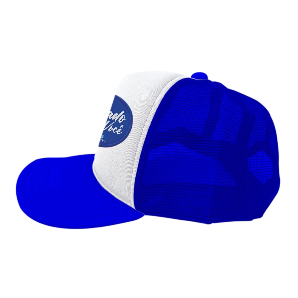 Boné Trucker - 2 Bordados