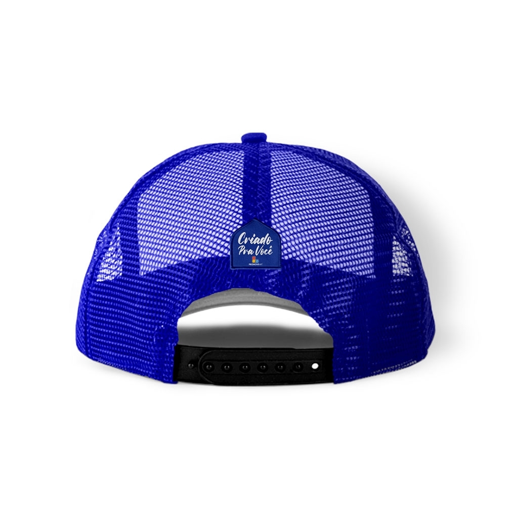 Boné Trucker - 2 Bordados