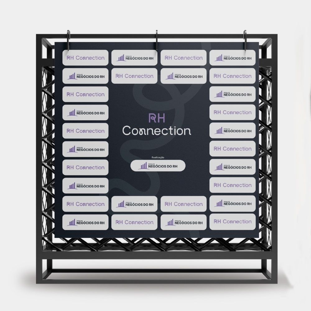 Estrutura Backdrop + Lona Impressa 2x2m -85986